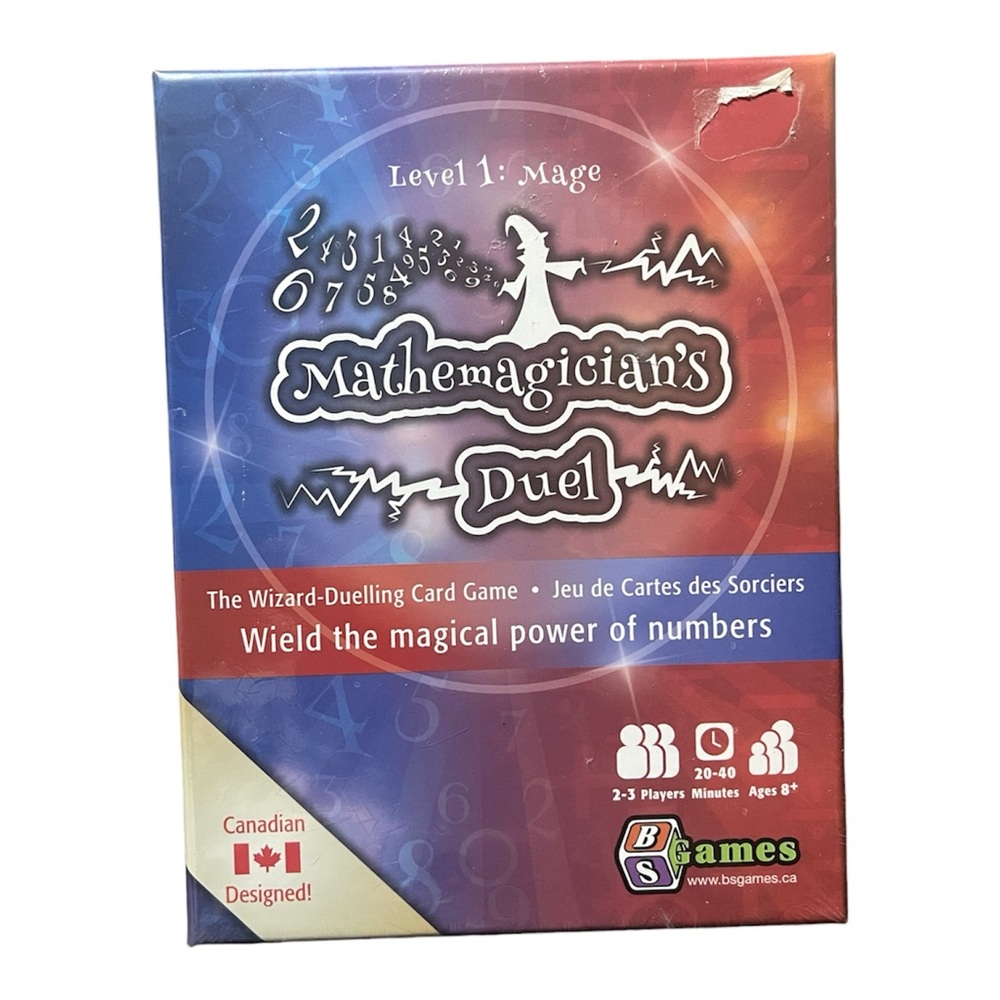 Mathemagicians Duel: Level 1 Magic Spells Kids Energy by Black Knight Games 8+